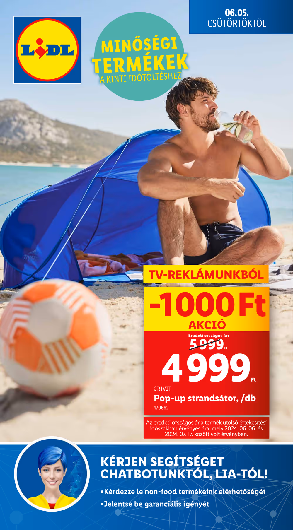 Lidl akciós újság 2025.06.05-től - 1. oldal.