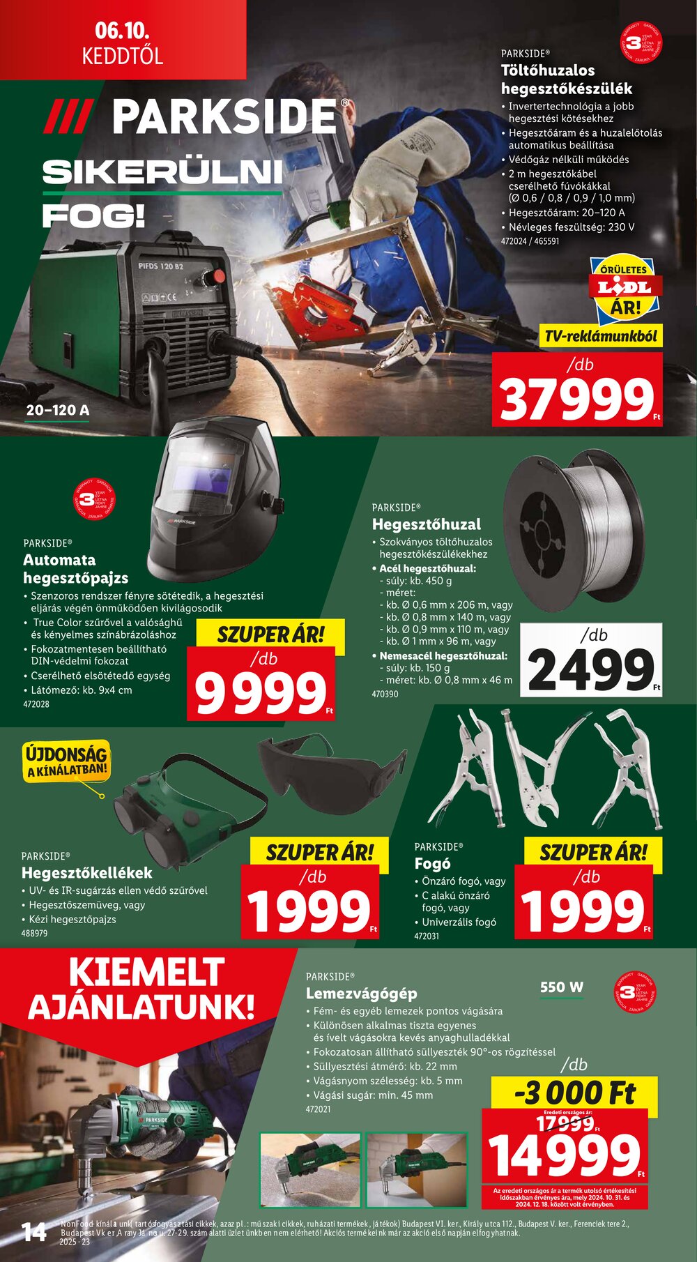 Lidl akciós újság 2025.06.05-től - 14. oldal.