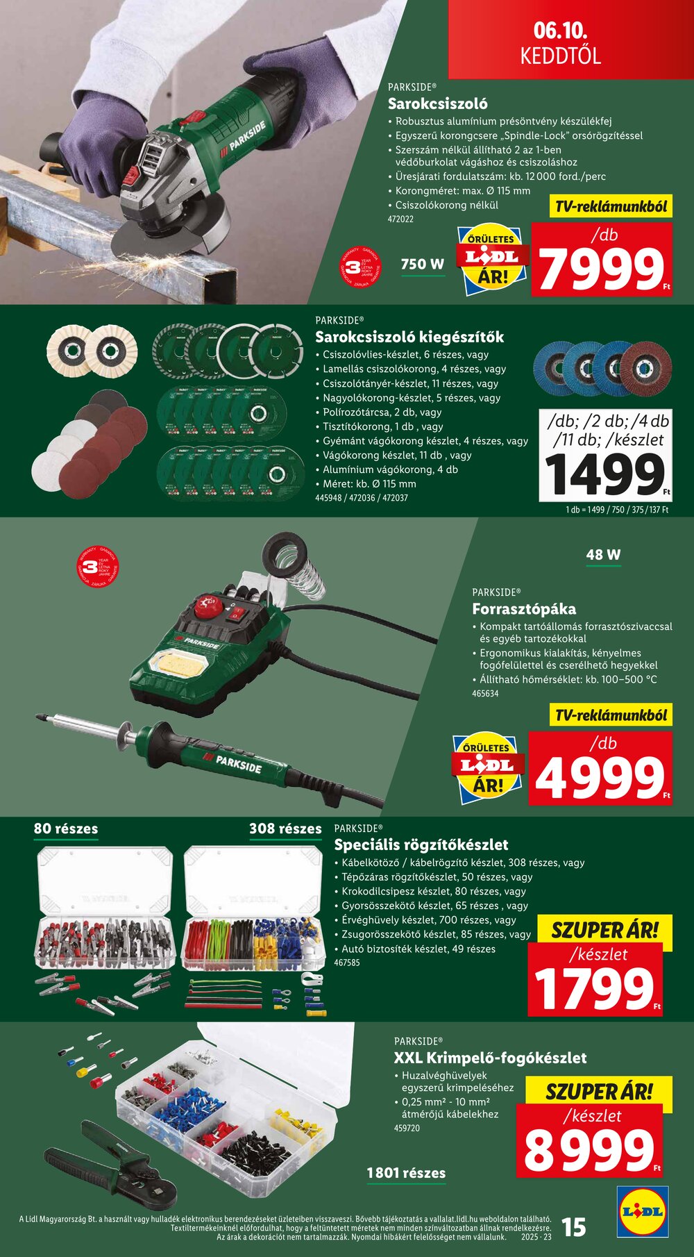 Lidl akciós újság 2025.06.05-től - 15. oldal.