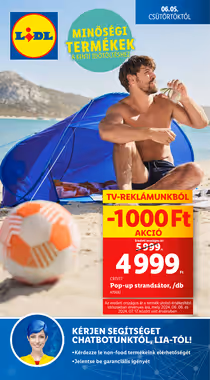 Lidl akciós újság 2025.06.05-től