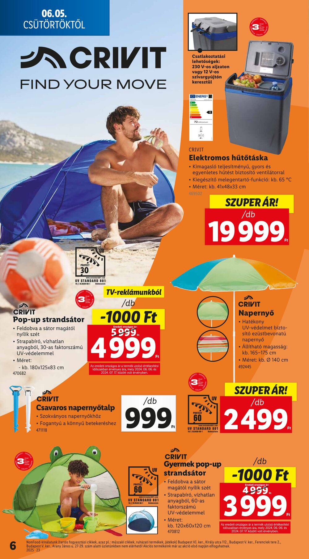 Lidl akciós újság 2025.06.05-től - 6. oldal.