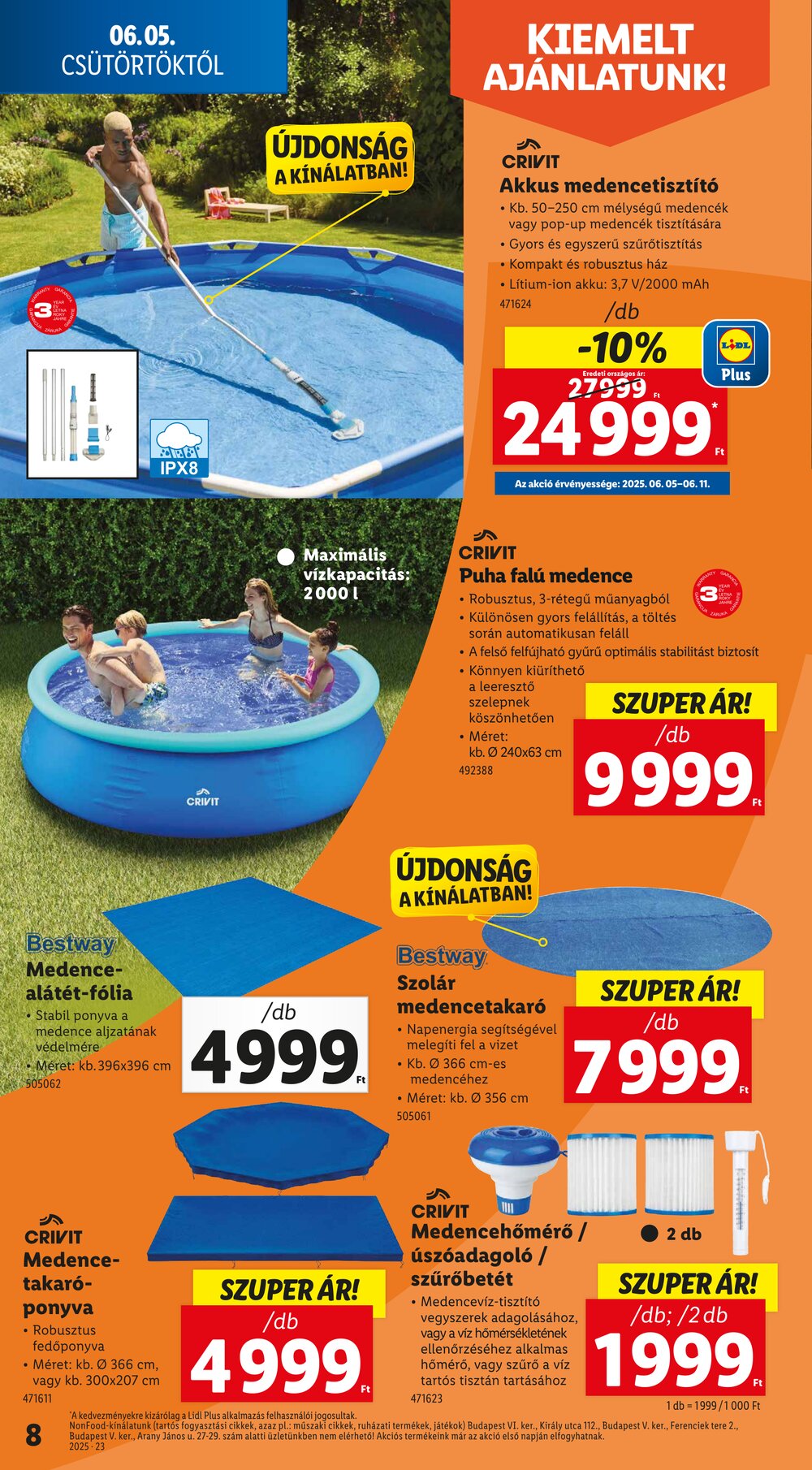 Lidl akciós újság 2025.06.05-től - 8. oldal.