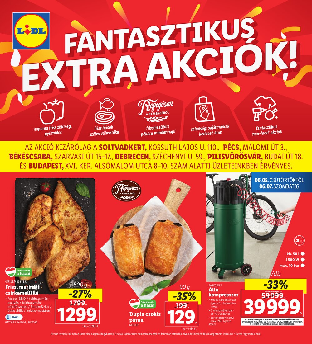 Lidl akciós újság 2025.06.05-től - 1. oldal.
