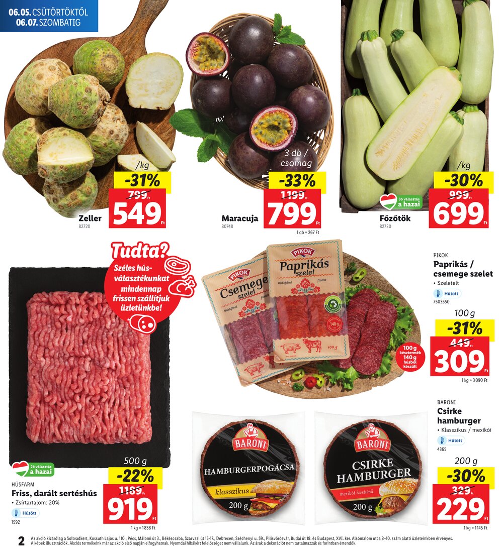 Lidl akciós újság 2025.06.05-től - 2. oldal.
