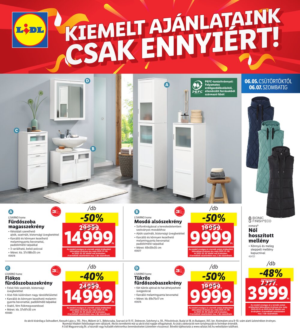 Lidl akciós újság 2025.06.05-től - 4. oldal.