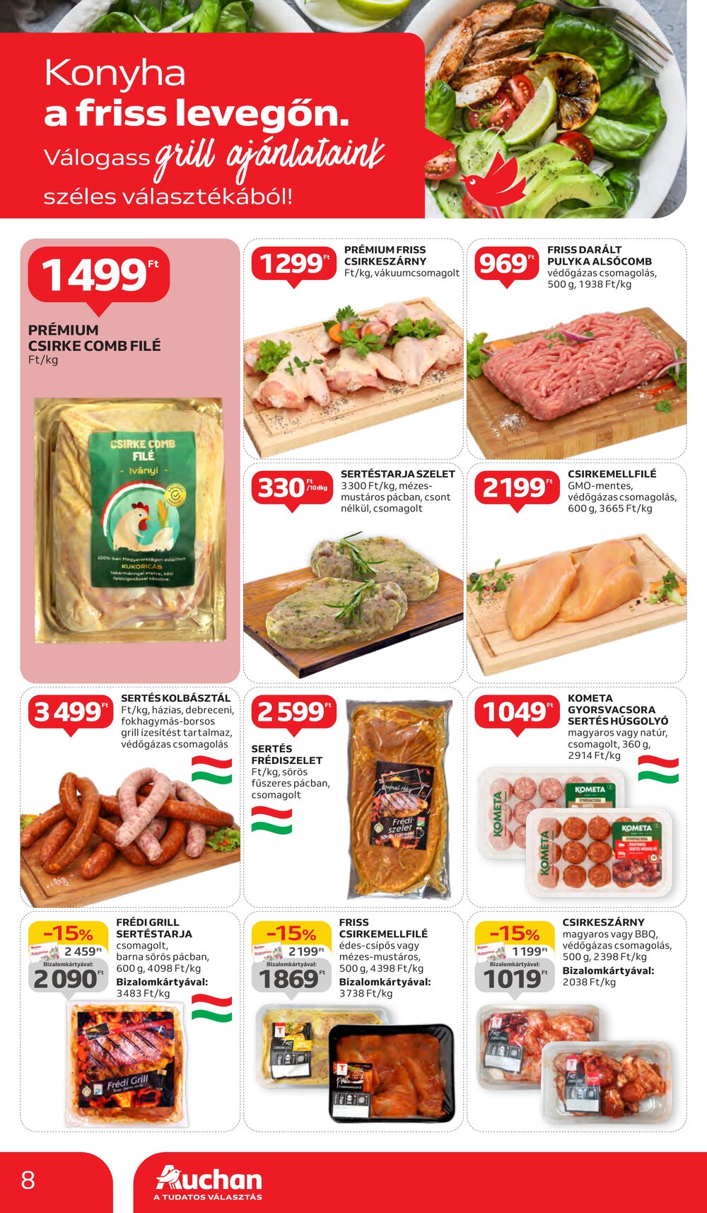 Auchan akciós újság 2025.06.05-től - 8. oldal.