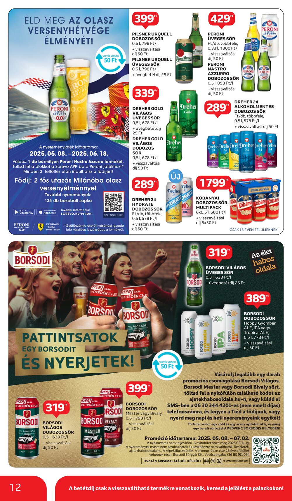 Auchan akciós újság 2025.06.05-től - 12. oldal.