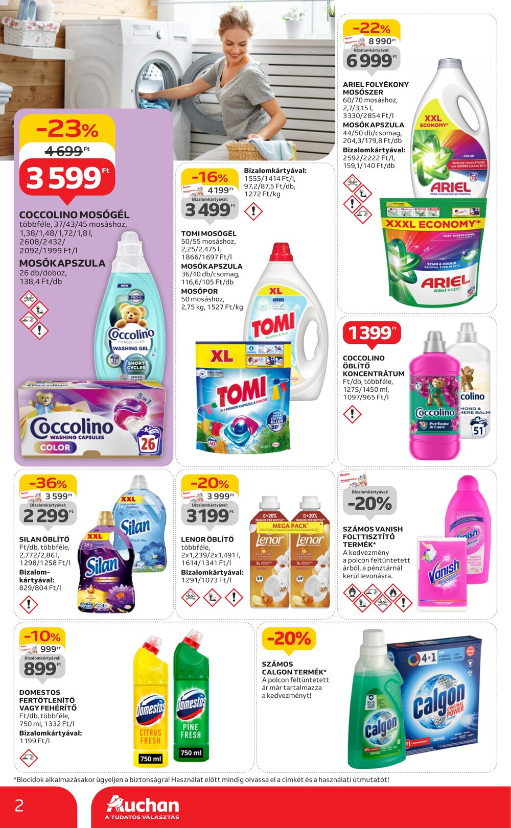 Auchan akciós újság 2025.06.05-től - 2. oldal.