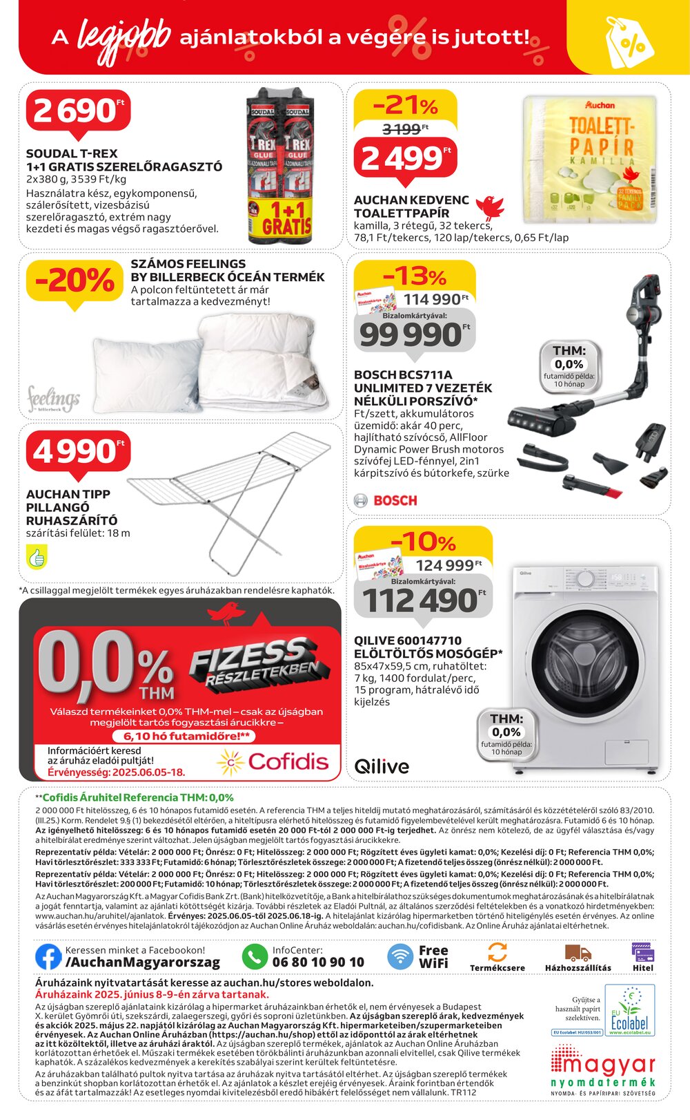 Auchan akciós újság 2025.06.05-től - 22. oldal.
