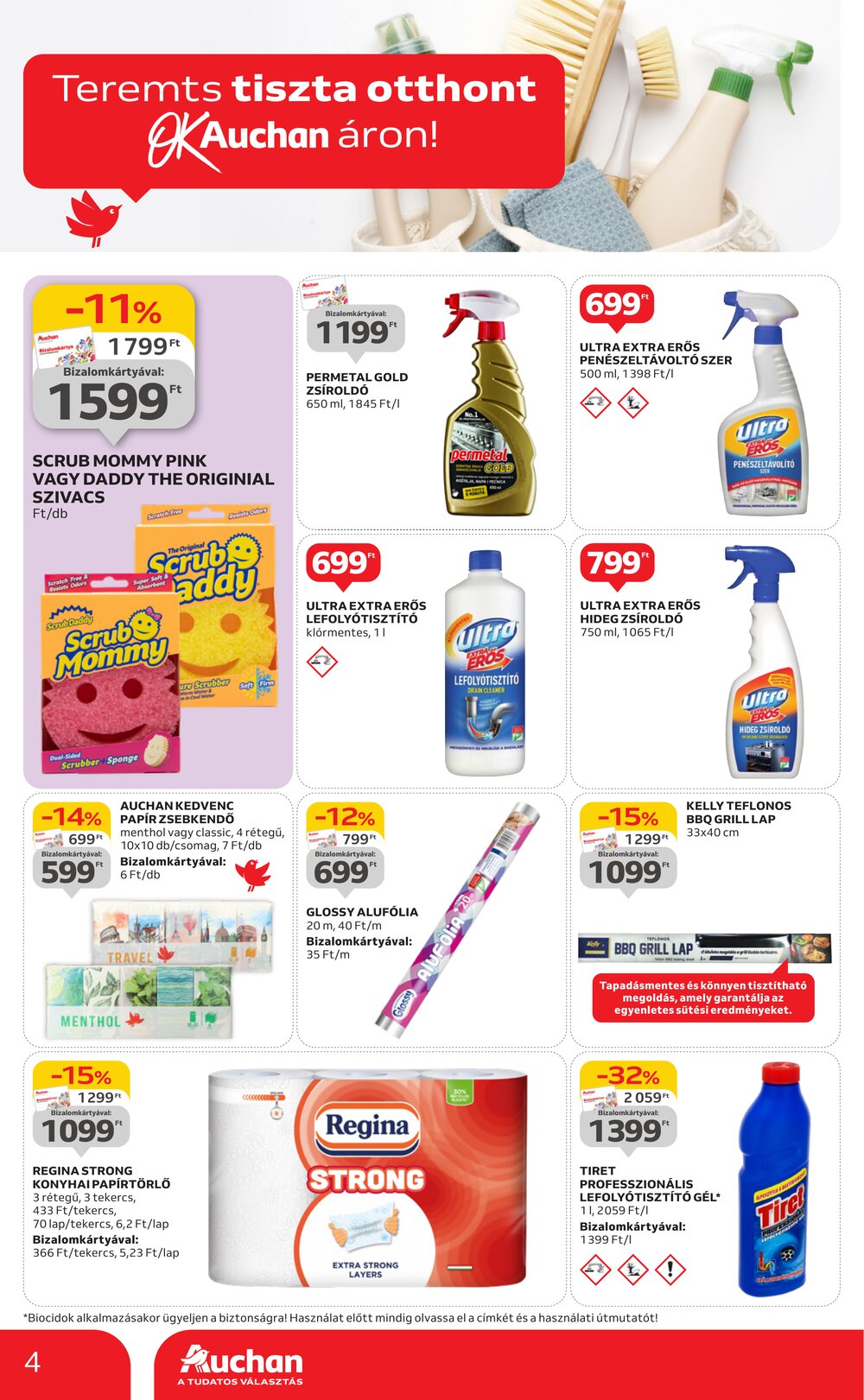 Auchan akciós újság 2025.06.05-től - 4. oldal.