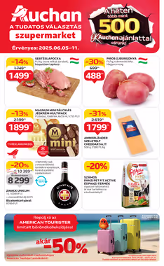 Auchan akciós újság 2025.06.05-től