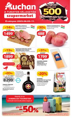 Auchan akciós újság 2025.06.05-től