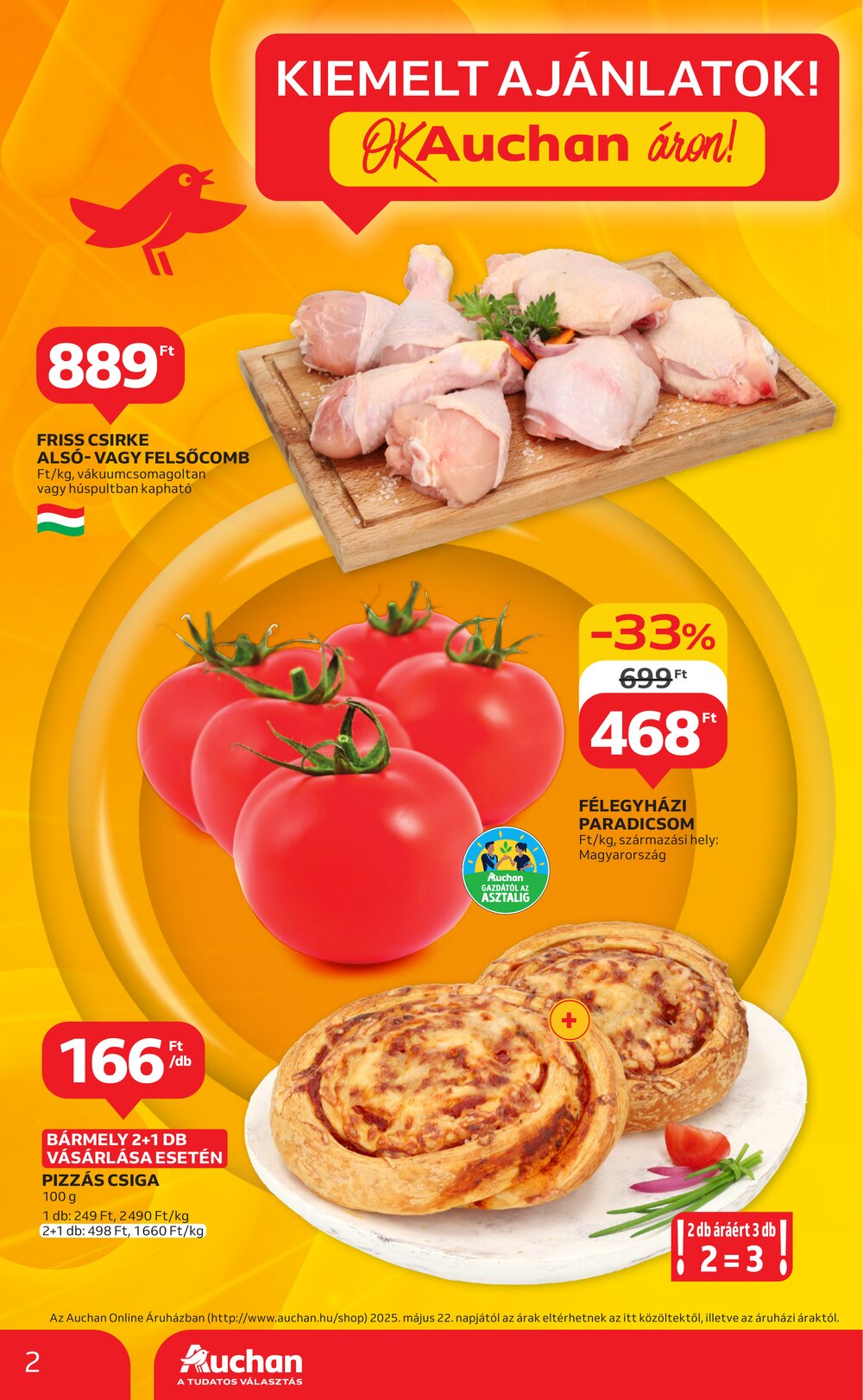 Auchan akciós újság 2025.06.05-től - 2. oldal.
