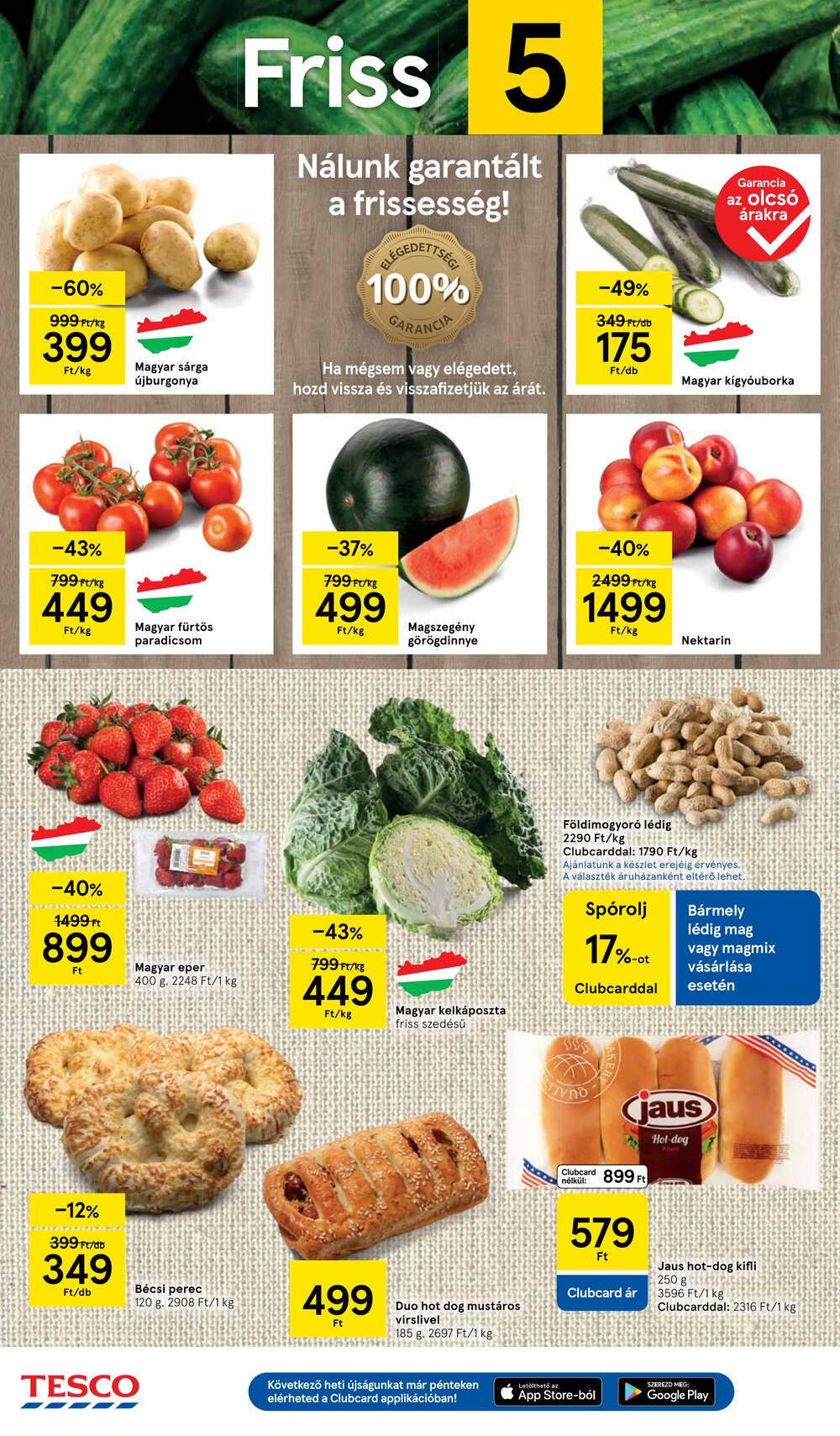 Tesco akciós újság 2025.06.05-től - 2. oldal.