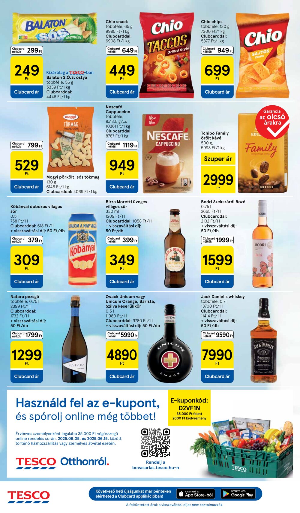 Tesco akciós újság 2025.06.05-től - 6. oldal.