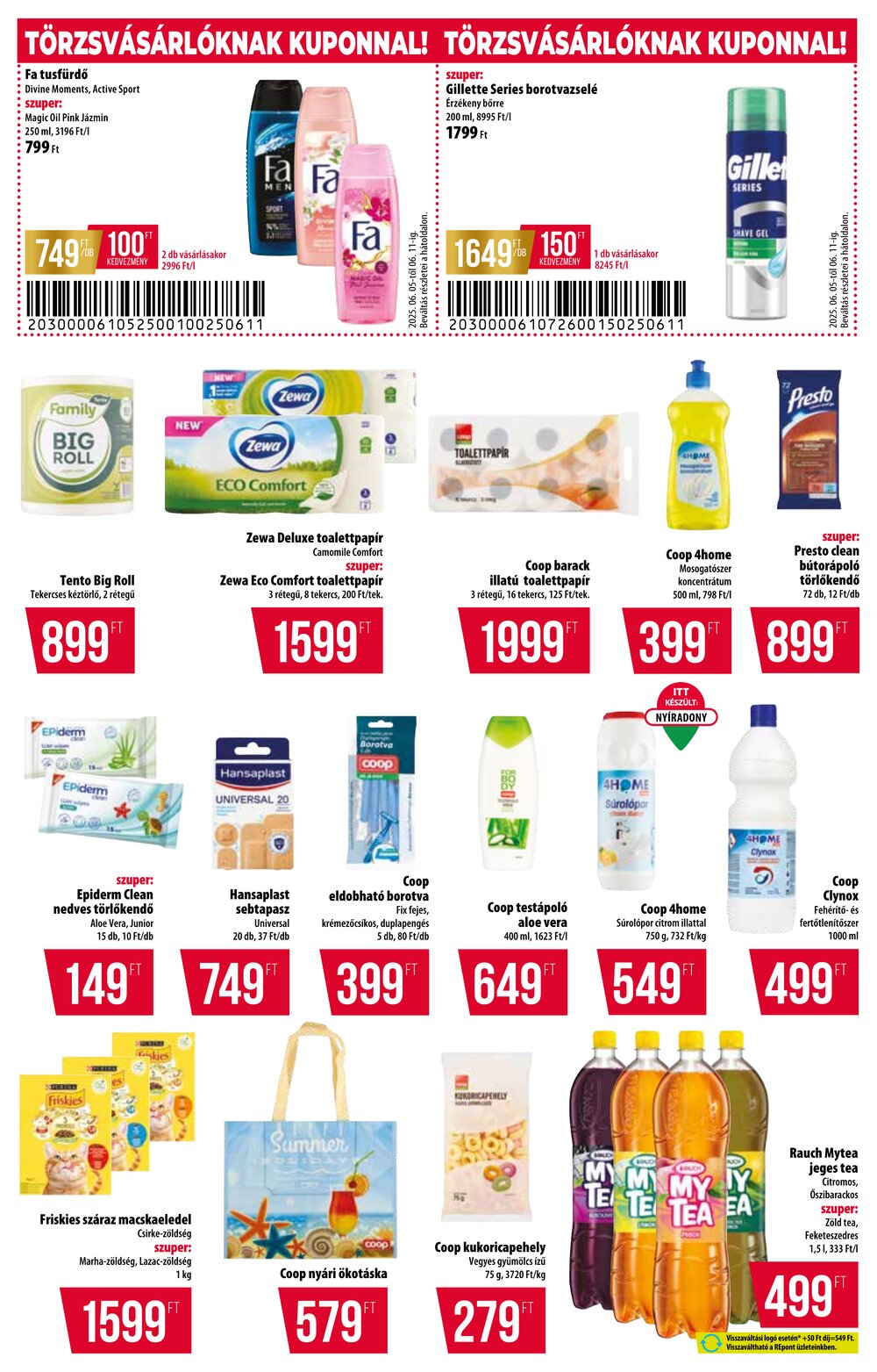 Coop akciós újság 2025.06.05-től - 10. oldal.