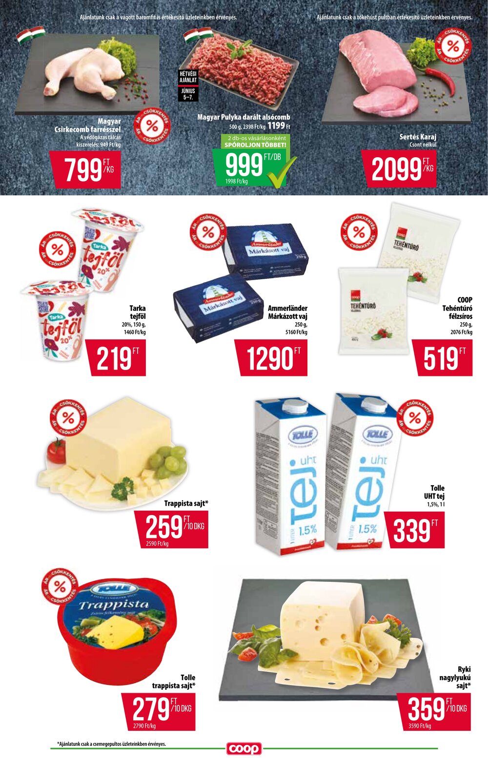 Coop akciós újság 2025.06.05-től - 4. oldal.