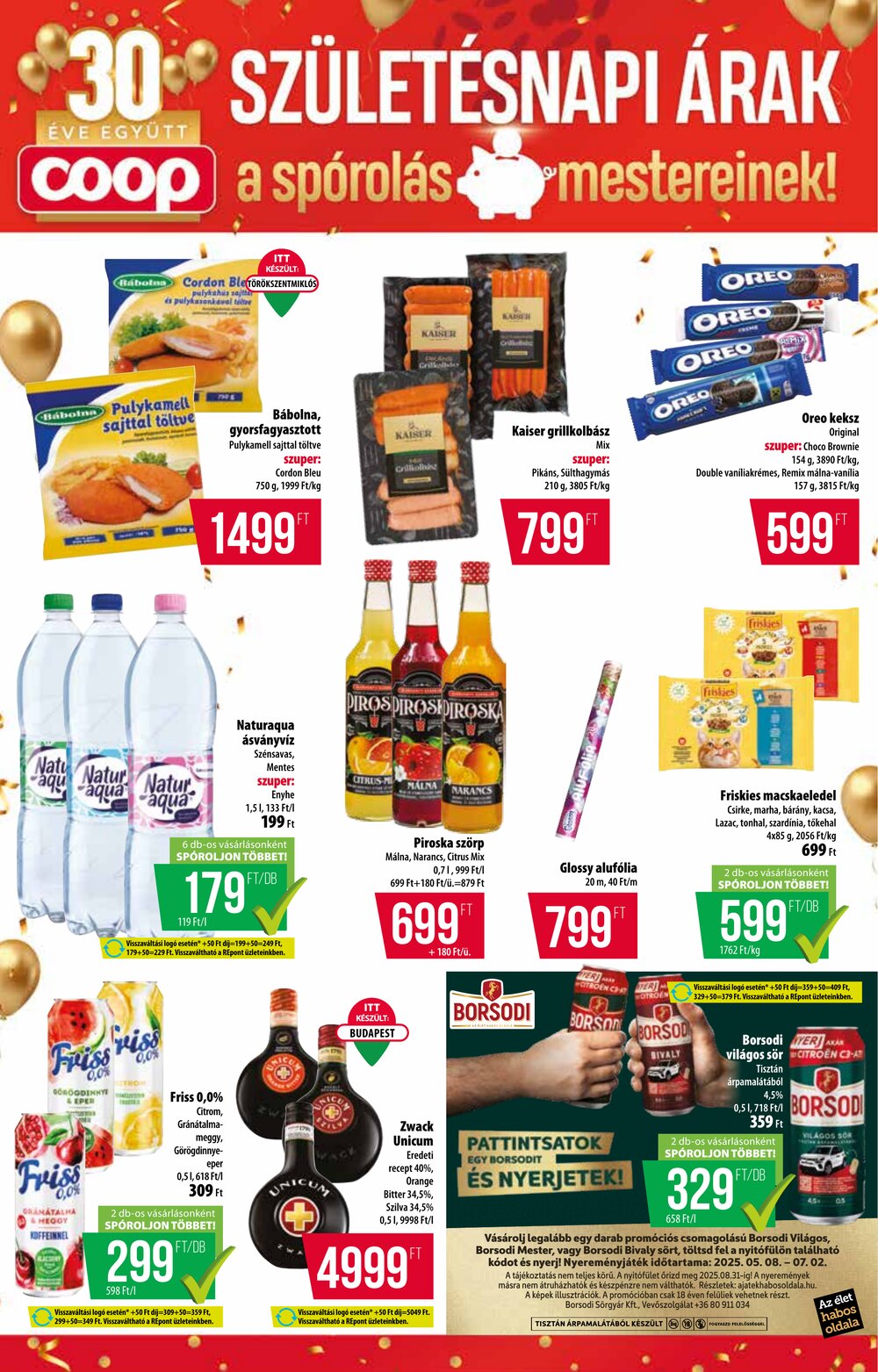 Coop akciós újság 2025.06.05-től - 5. oldal.