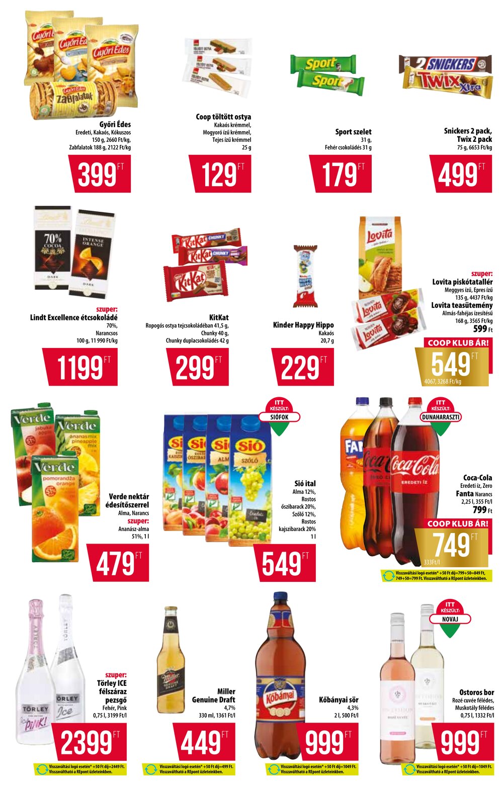 Coop akciós újság 2025.06.05-től - 11. oldal.