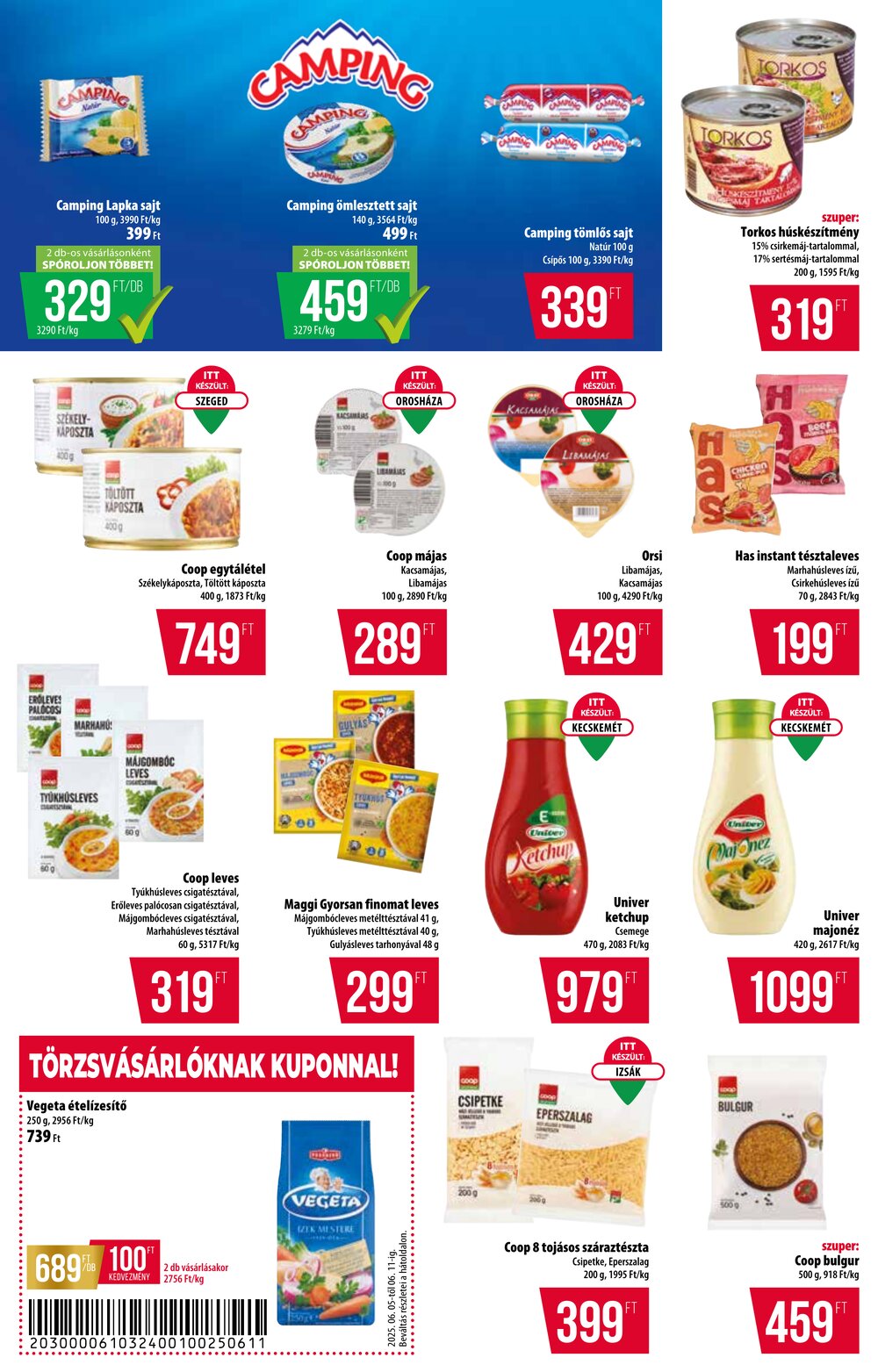 Coop akciós újság 2025.06.05-től - 7. oldal.