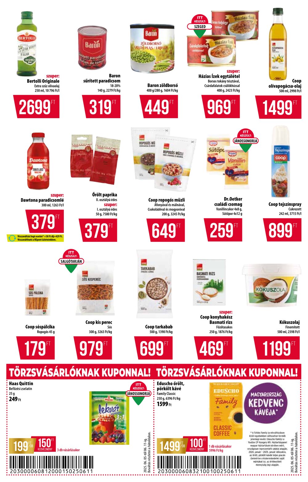 Coop akciós újság 2025.06.05-től - 9. oldal.