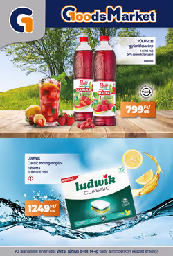 Goods Market akciós újság 2025.06.05-től