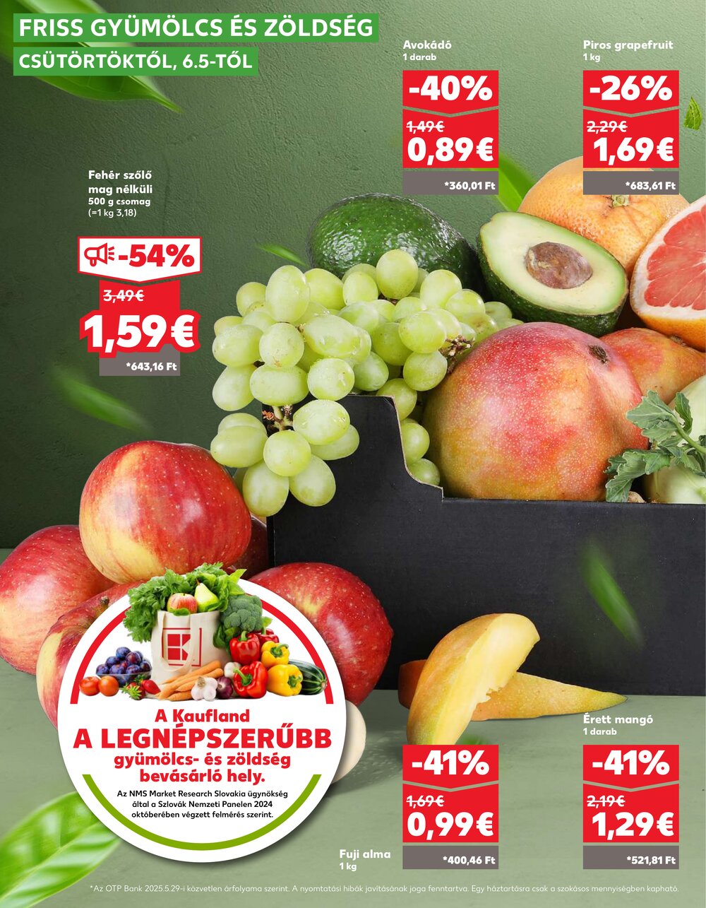 Kaufland akciós újság 2025.06.05-től - 6. oldal.