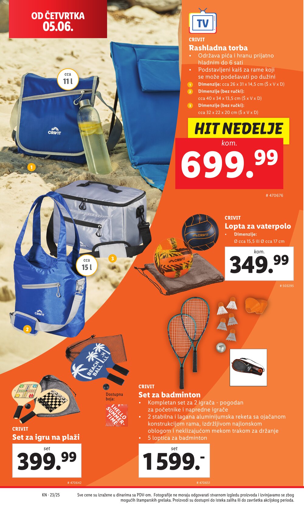 Lidl akciós újság 2025.06.05-től - 4. oldal.