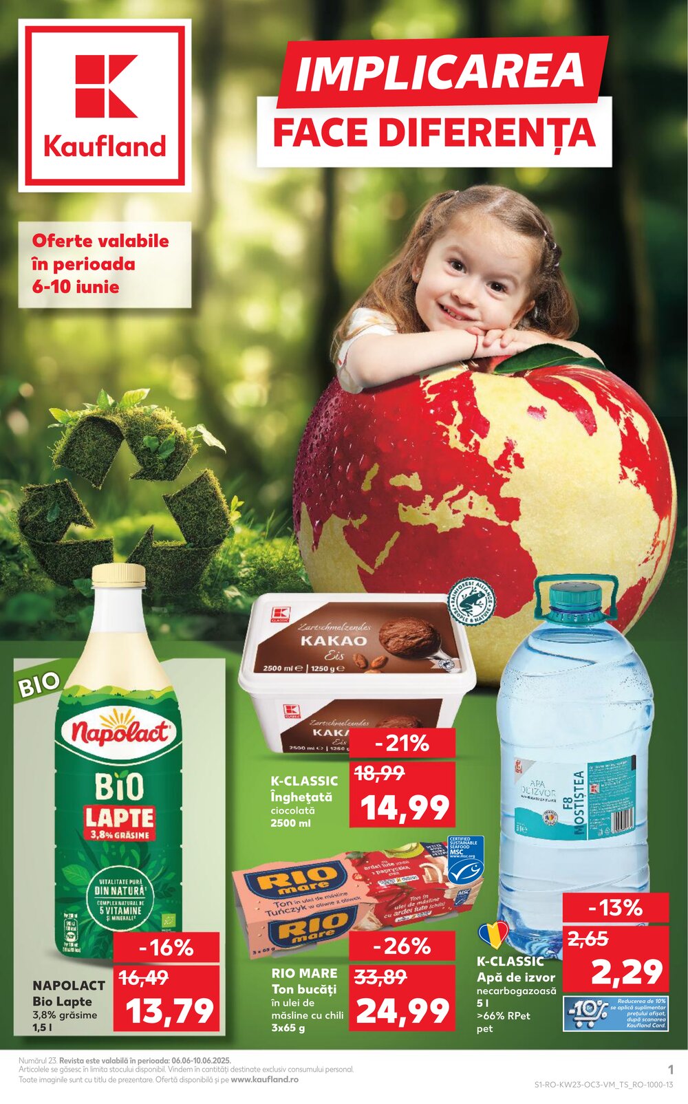 Kaufland akciós újság 2025.06.06-tól - 1. oldal.