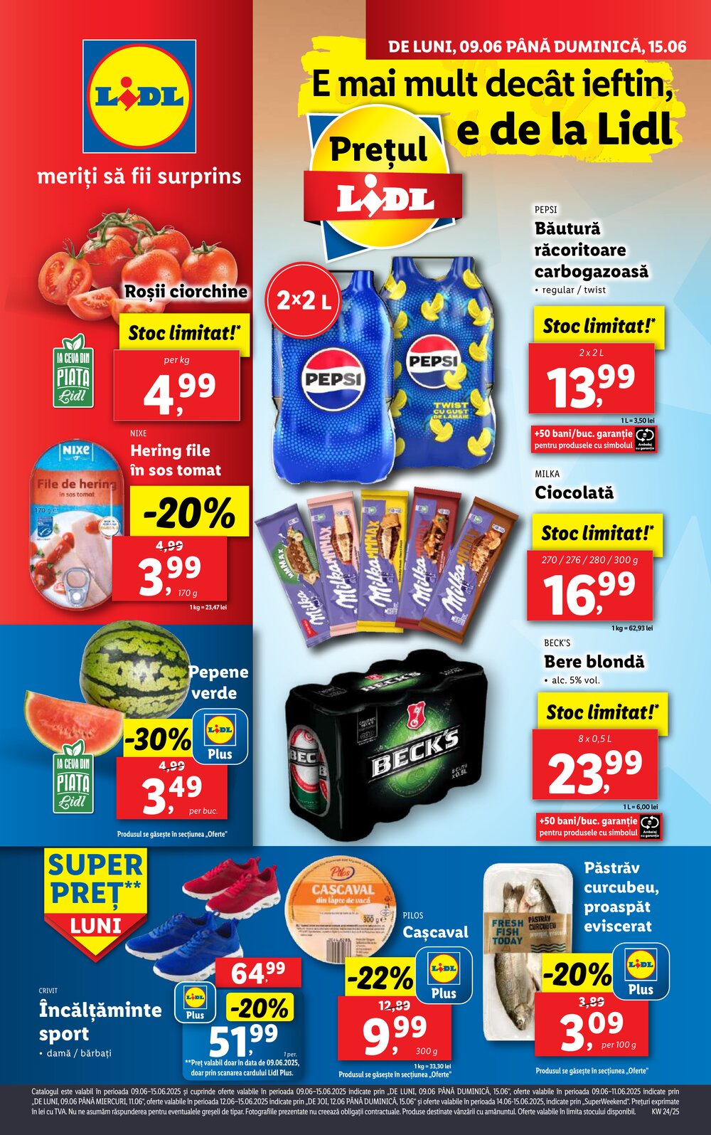 Lidl akciós újság 2025.06.09-től - 1. oldal.