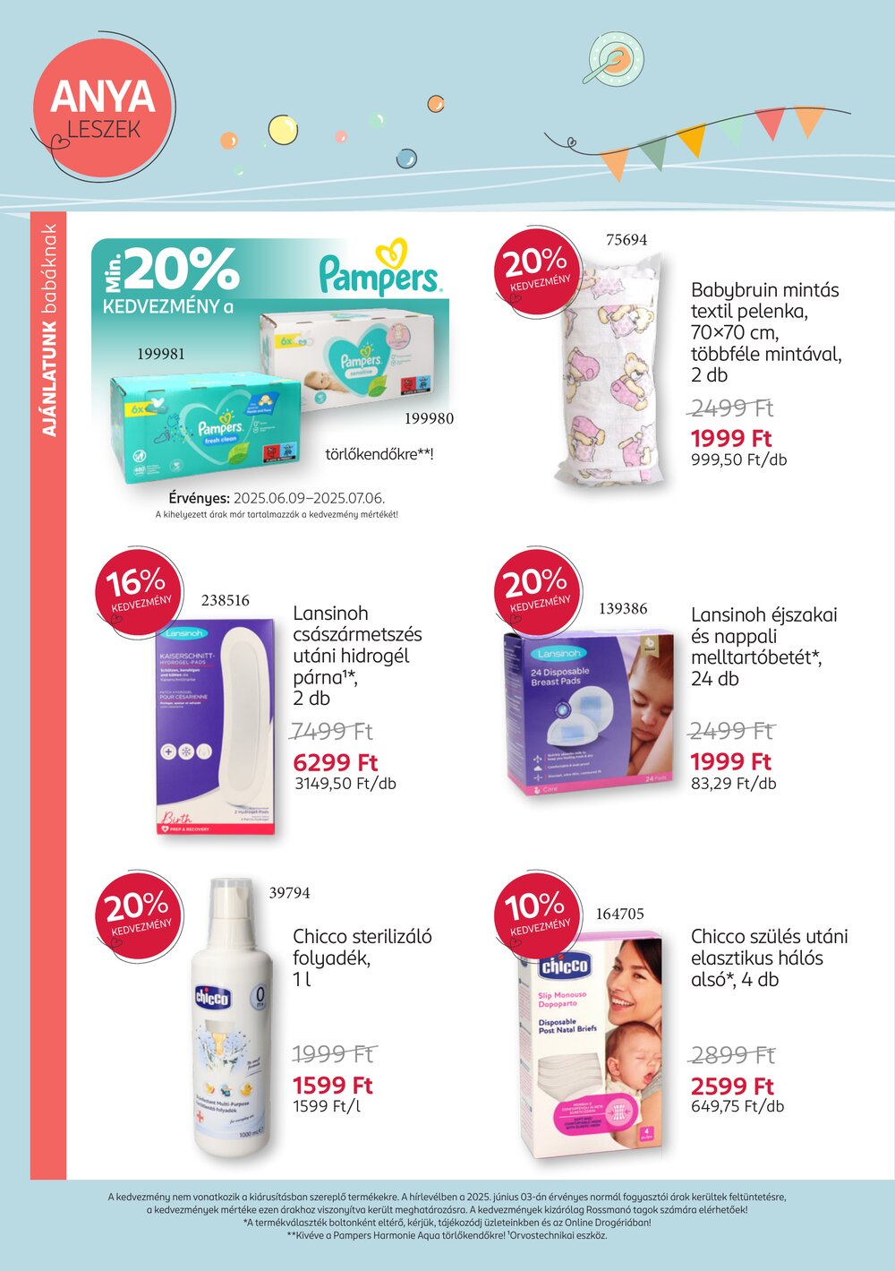 Rossmann akciós újság 2025.06.09-től - 6. oldal.