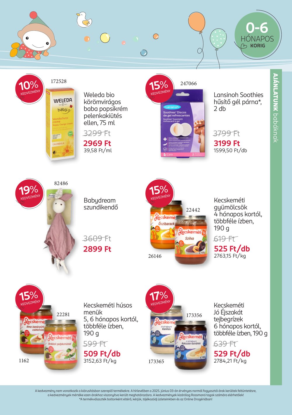 Rossmann akciós újság 2025.06.09-től - 7. oldal.