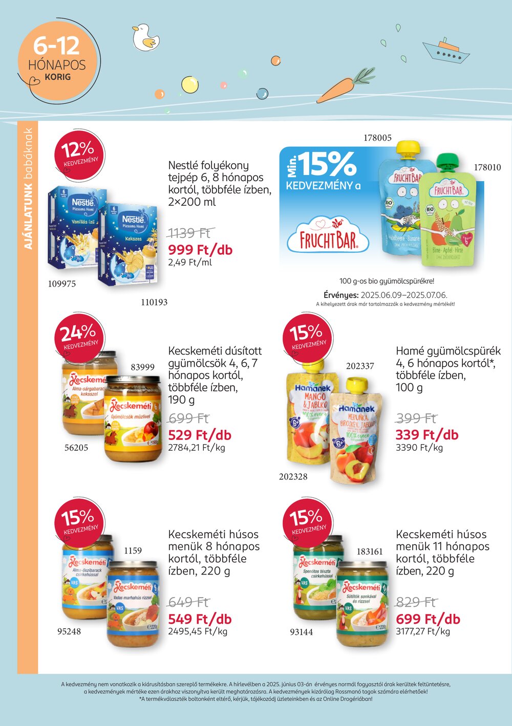 Rossmann akciós újság 2025.06.09-től - 8. oldal.