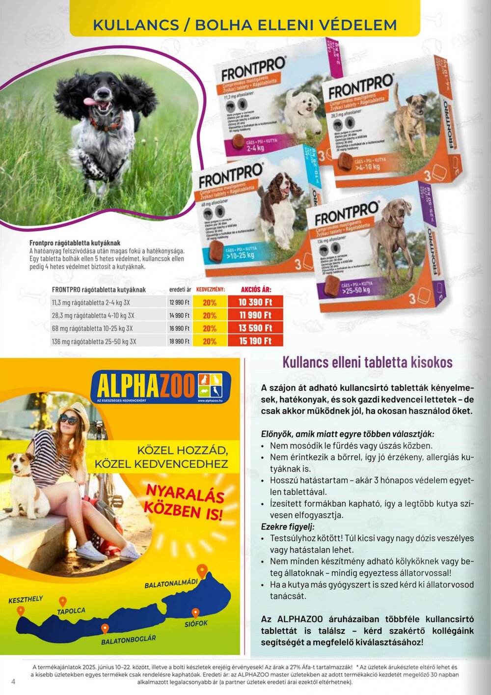 AlphaZoo akciós újság 2025.06.10-től - 4. oldal.
