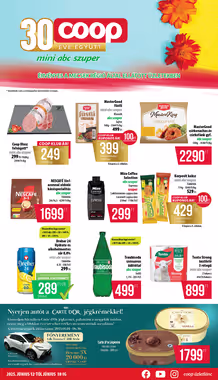 Coop akciós újság 2025.06.11-től