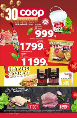 Coop akciós újság 2025.06.11-től