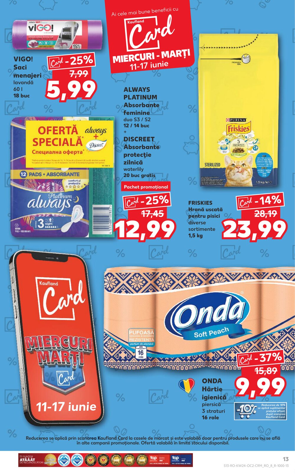 Kaufland akciós újság 2025.06.11-től - 13. oldal.