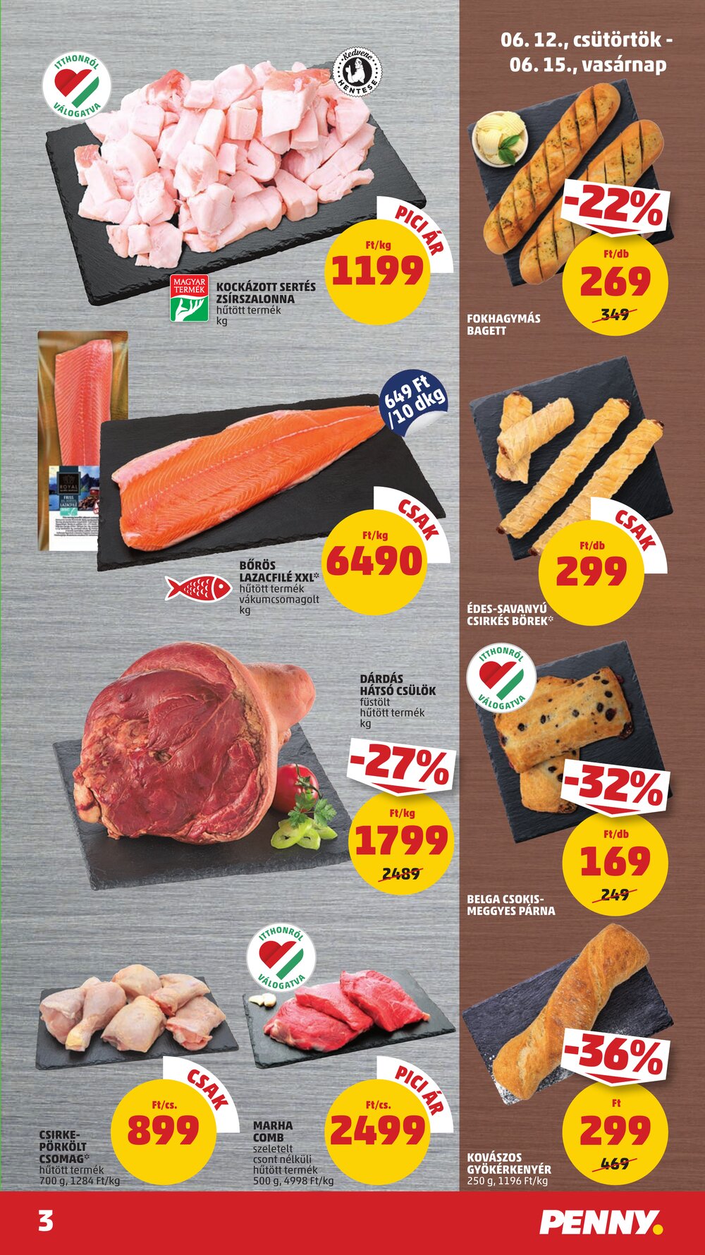 Penny Market akciós újság 2025.06.12-től - 3. oldal.
