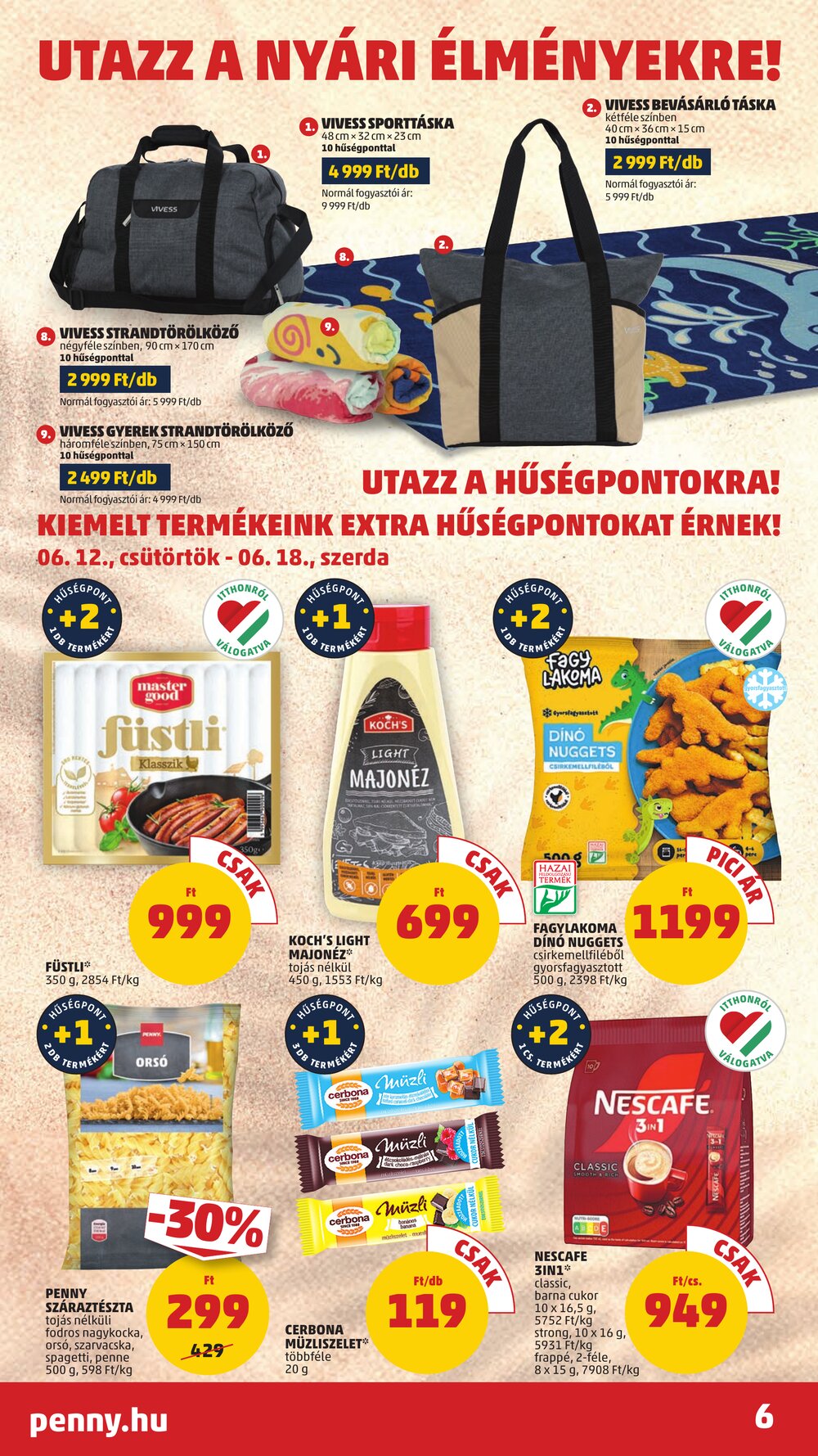 Penny Market akciós újság 2025.06.12-től - 8. oldal.