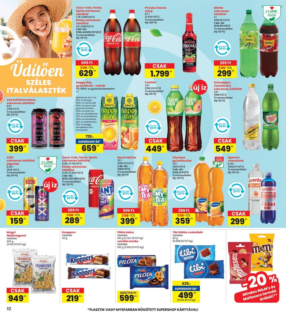 Interspar akciós újság 2025.06.12-től - 10. oldal.