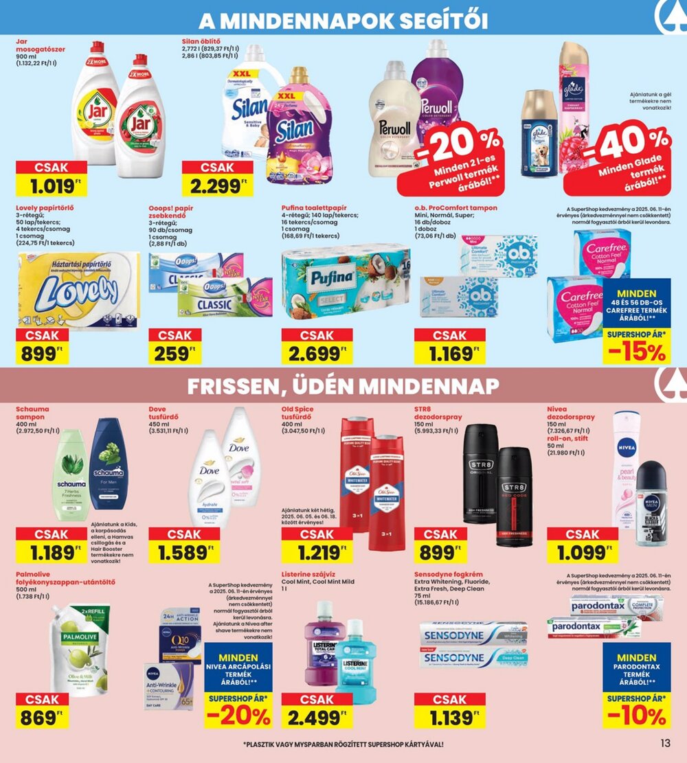 Interspar akciós újság 2025.06.12-től - 13. oldal.