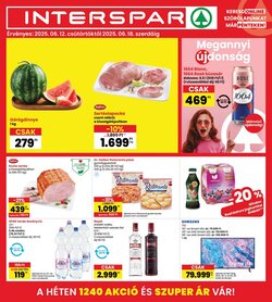 Interspar akciós újság 2025.06.12-től