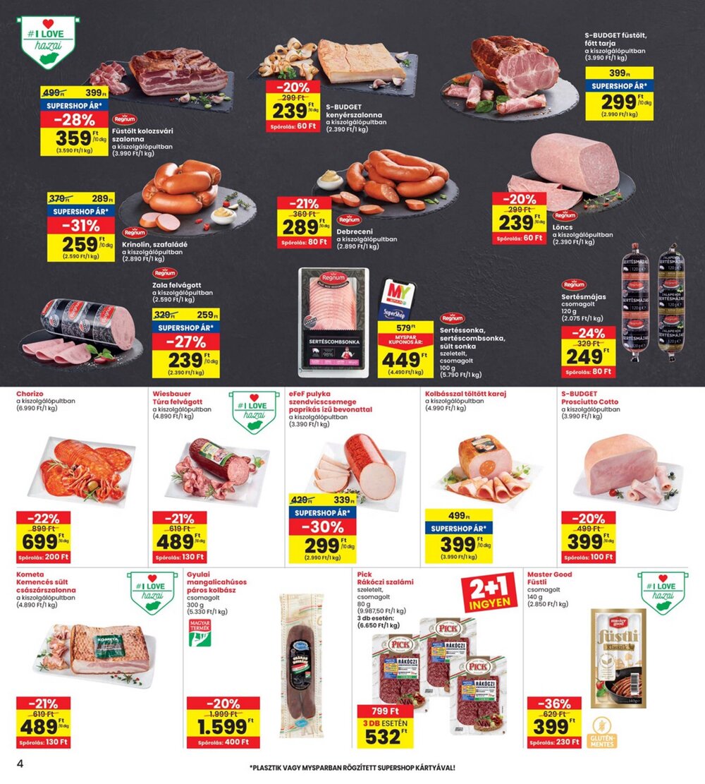 Interspar akciós újság 2025.06.12-től - 4. oldal.