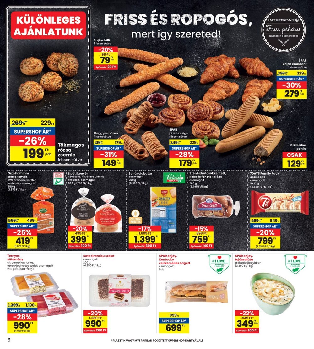 Interspar akciós újság 2025.06.12-től - 6. oldal.