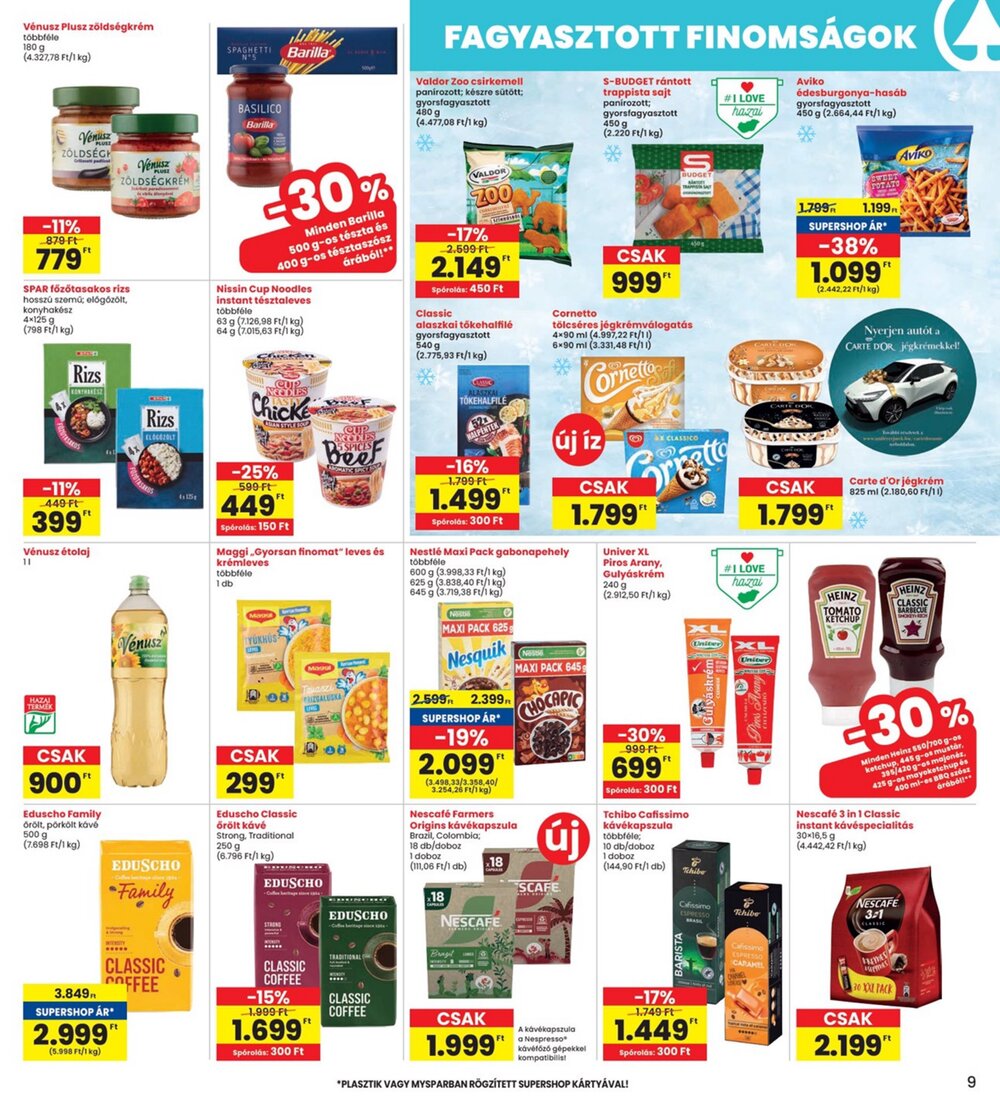 Interspar akciós újság 2025.06.12-től - 9. oldal.