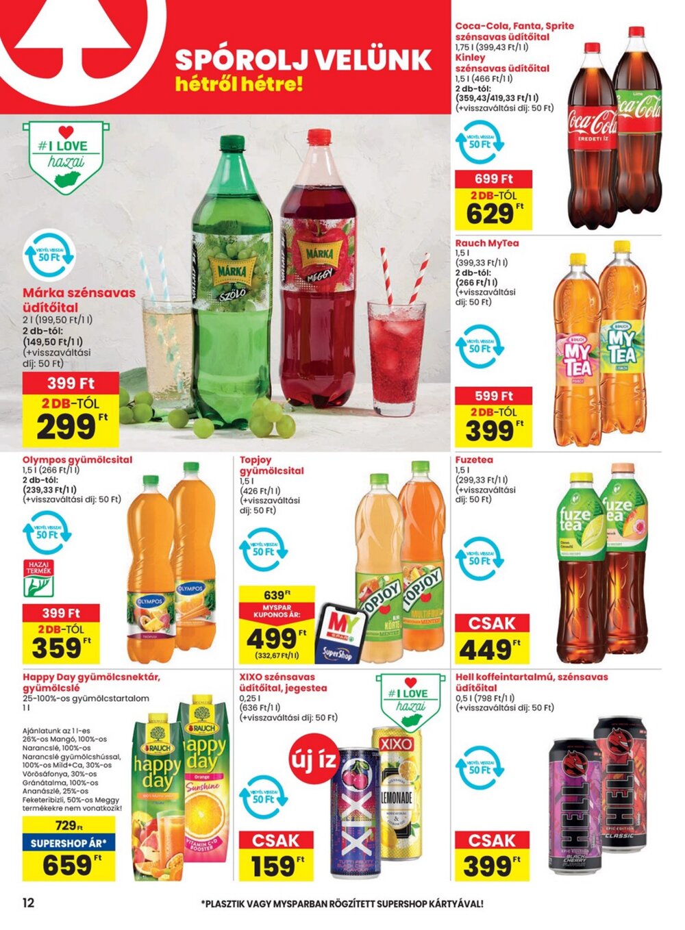 Spar akciós újság 2025.06.12-től - 12. oldal.