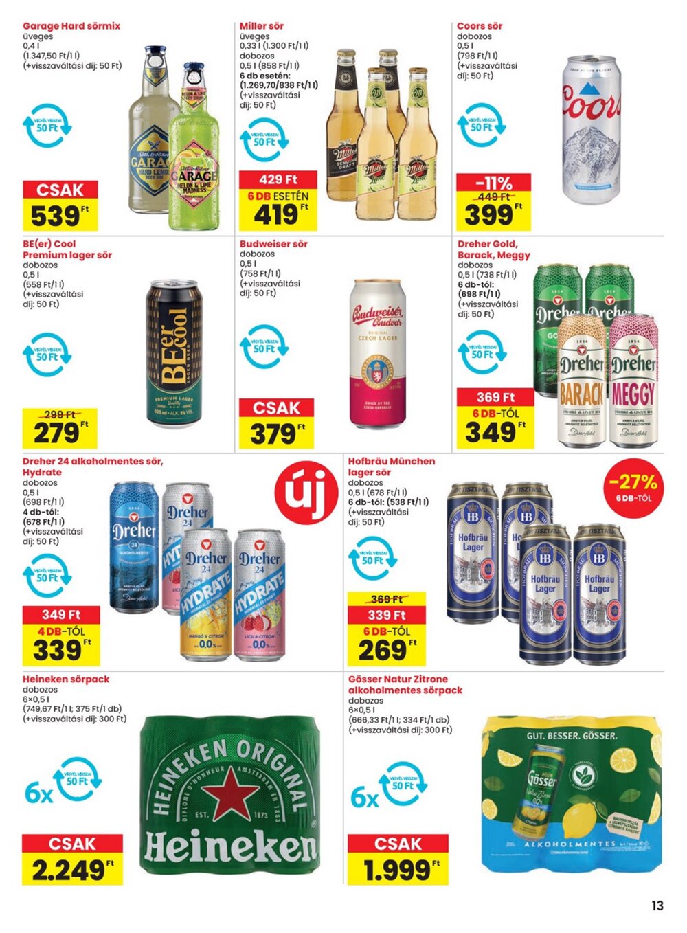 Spar akciós újság 2025.06.12-től - 13. oldal.