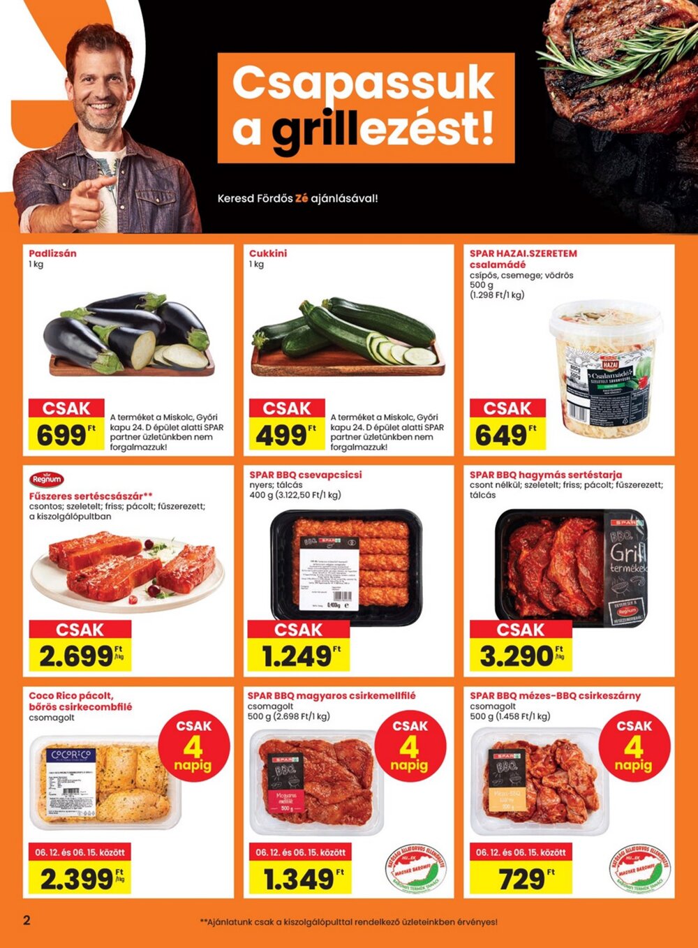 Spar akciós újság 2025.06.12-től - 2. oldal.