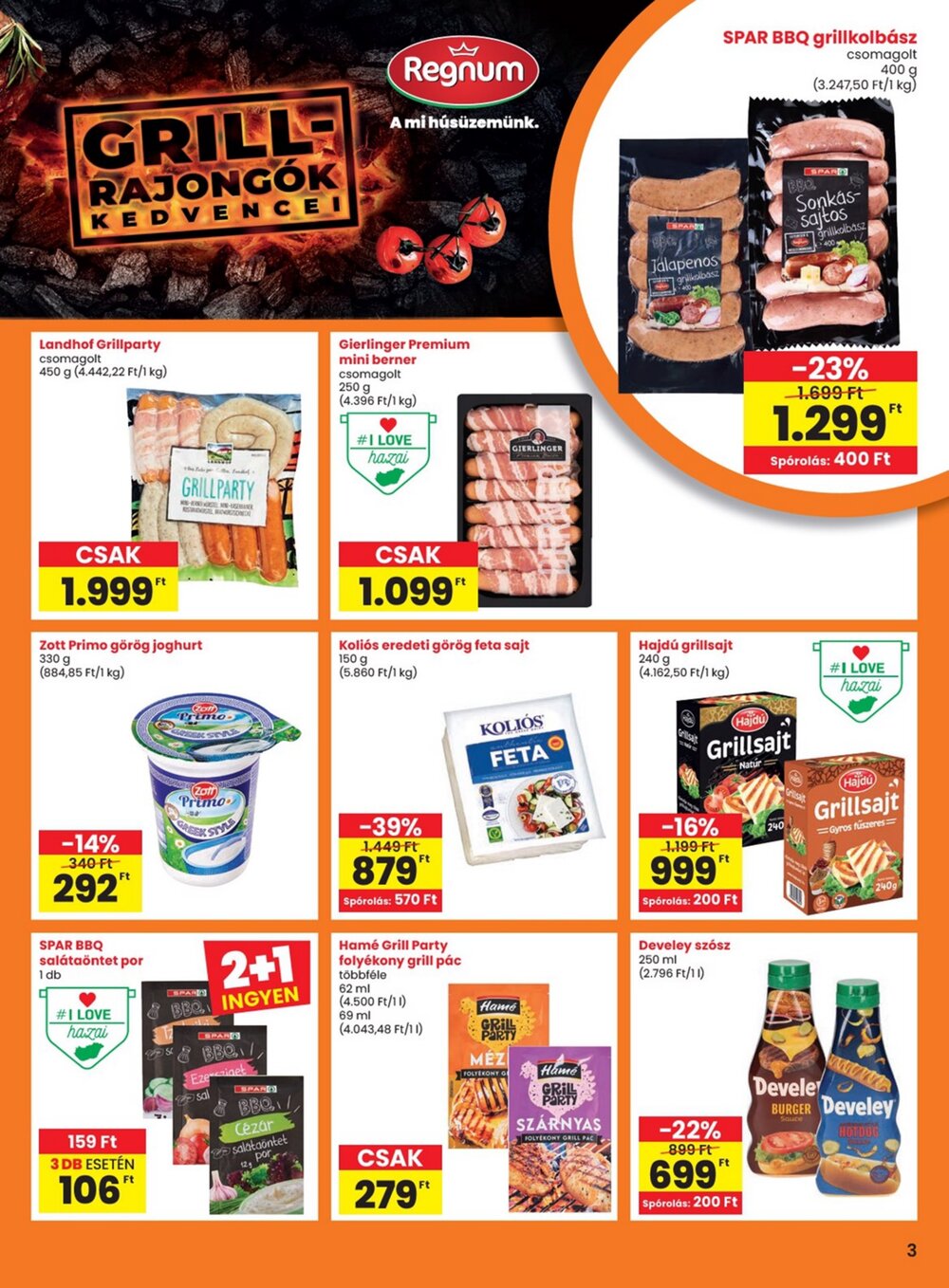 Spar akciós újság 2025.06.12-től - 3. oldal.