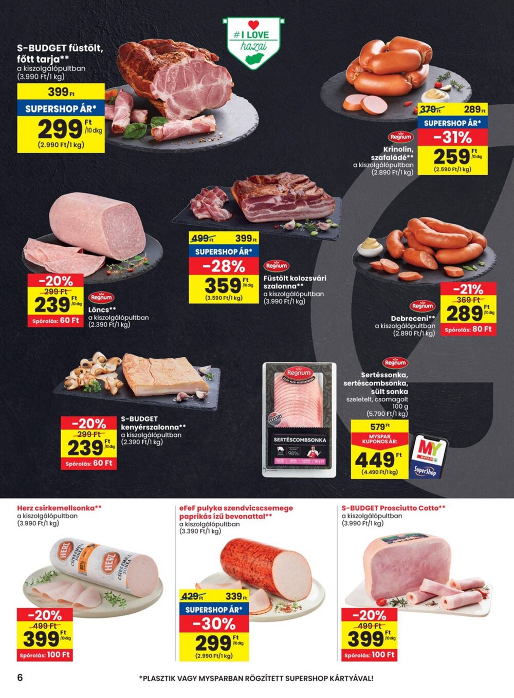 Spar akciós újság 2025.06.12-től - 6. oldal.